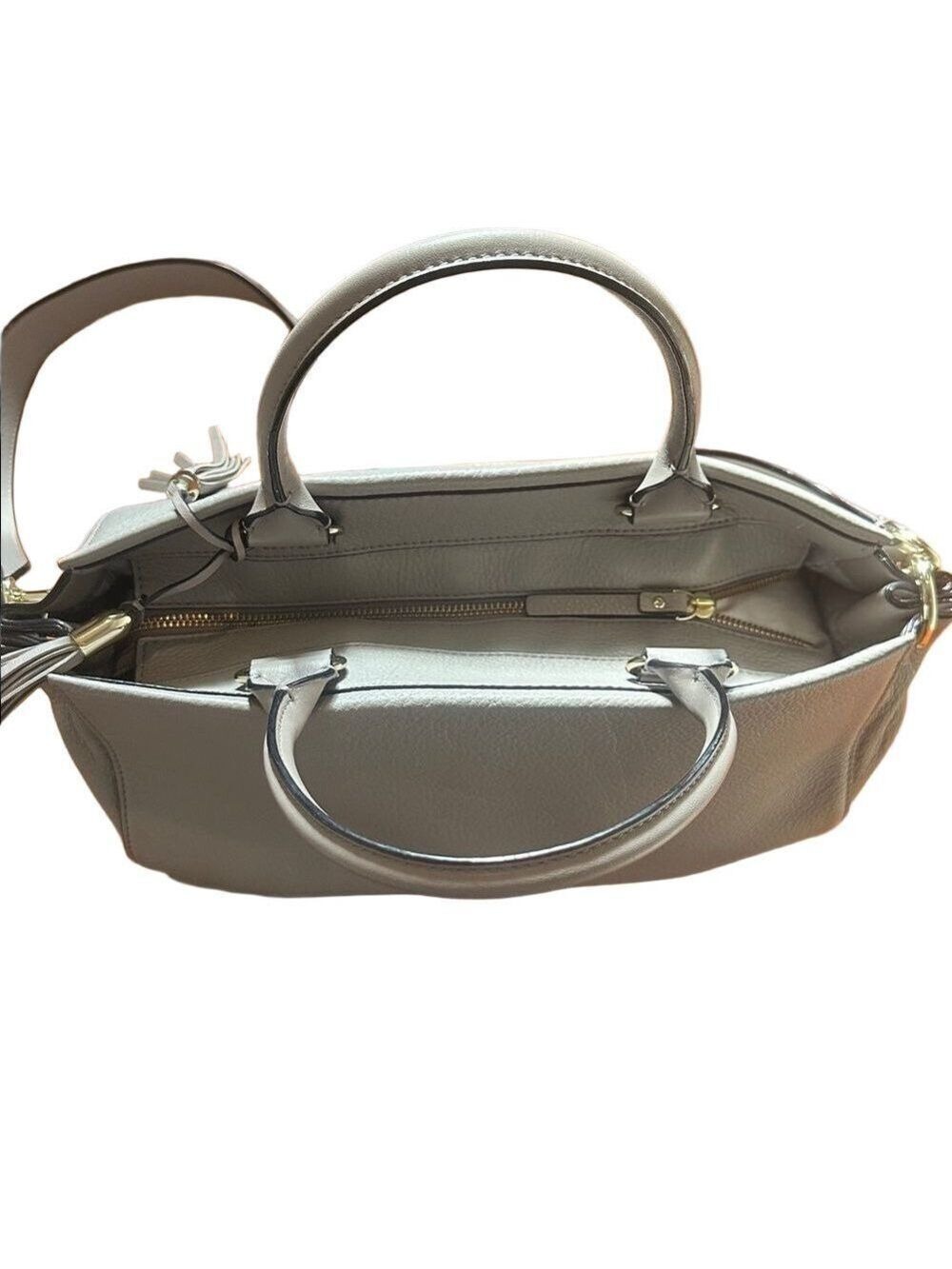 Kate Spade Grey Atwood Place Larson Crossbody Bag - Picture 11 of 16
